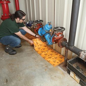 Groot 99cm Absorb & Lock HiViz pads