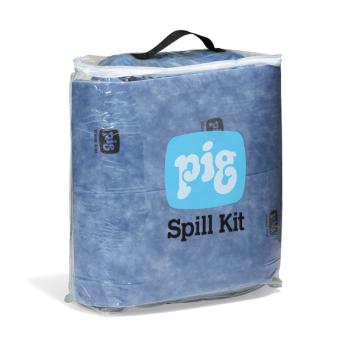 Spillkit in doorschijnende tas