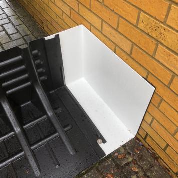 Wandconnector Waterschot